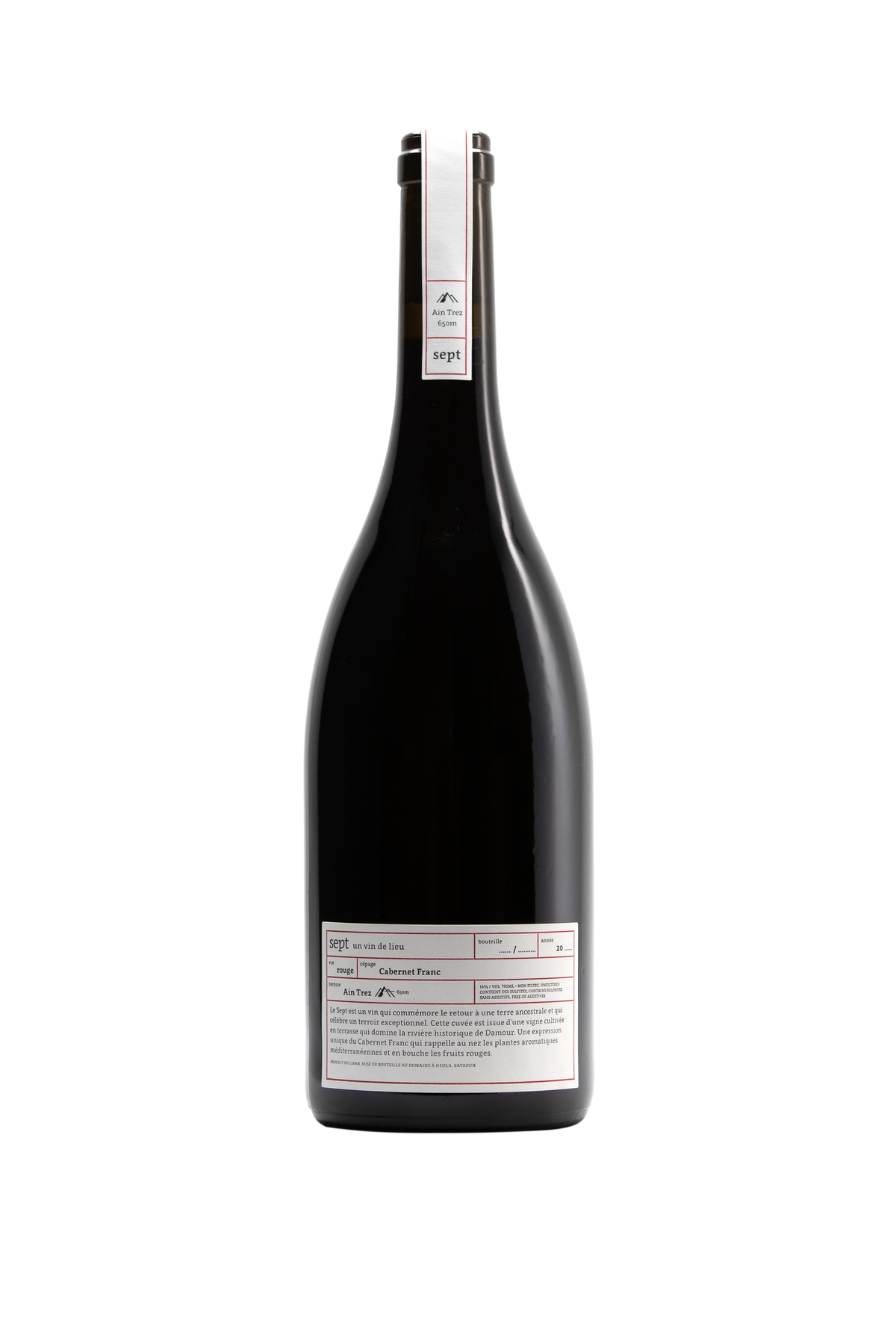 Sept Winery Cuvée de Aley Cabernet Franc 2022