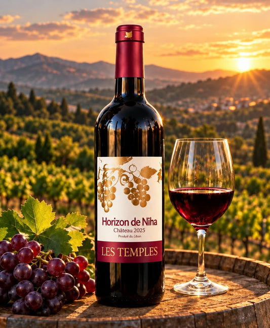 Les Temples Horizon de Niha Château 2025 - Syrah, Cabernet Sauvignon, Merlot and Touriga Nacional