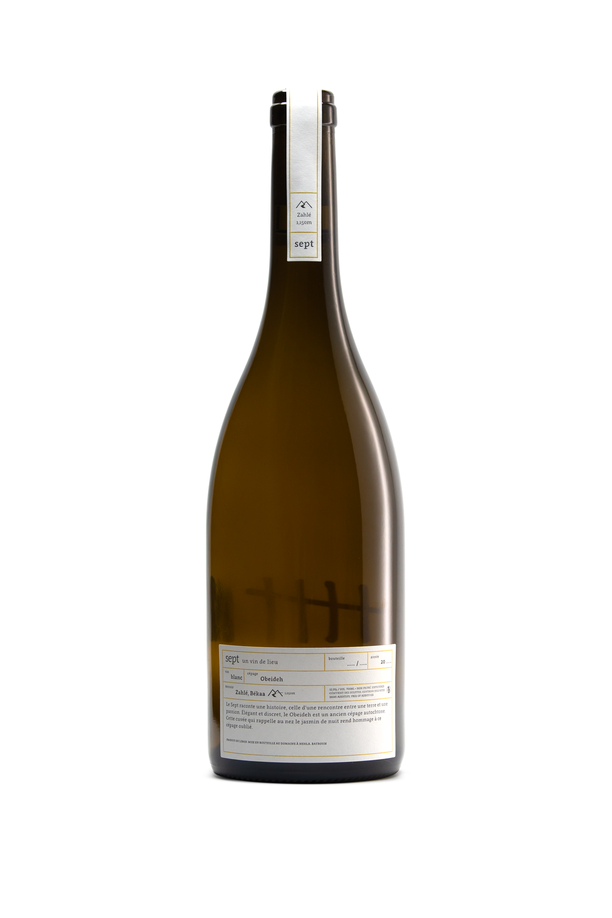 Sept Winery Obeideh 2024 – Indigenous Lebanese White Wine