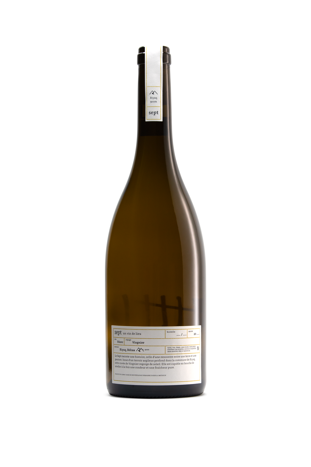 Sept Winery Viognier 2024 – Organic Lebanese White Wine